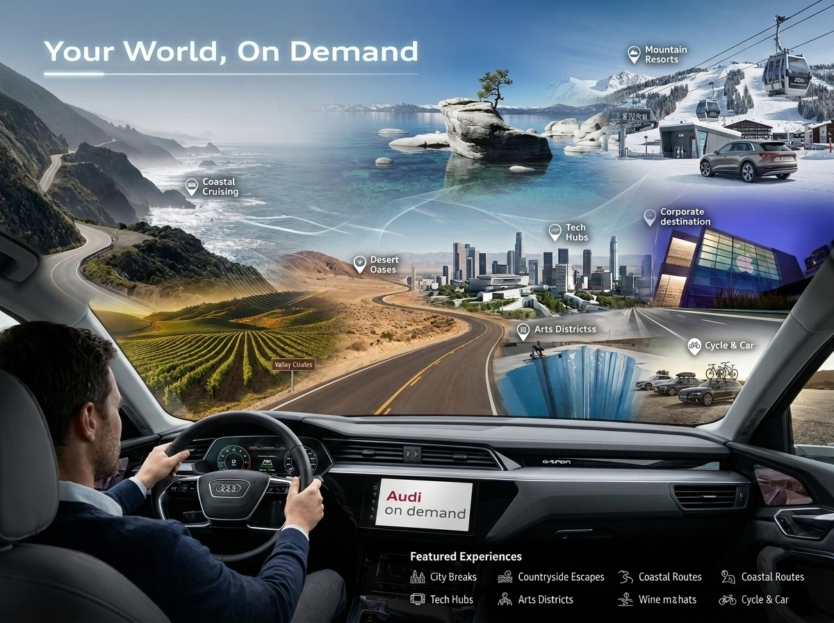 Audi on demand , Strategy